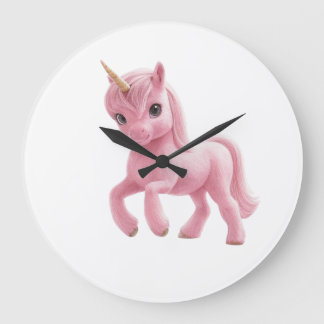 Relógio Grande Reloj de pared Unicornio
