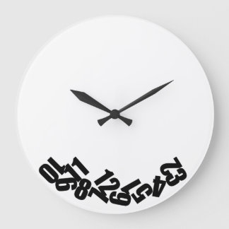 Relógio Grande Reloj gracioso Las horas del reloj se han caído