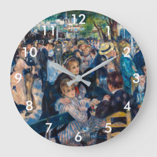Relógio Grande Renoir - Dança no Moulin de la Galette