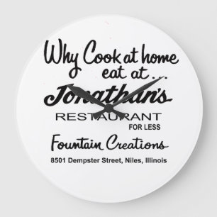 Relógio Grande Restaurante de Jonathan, Niles, IL