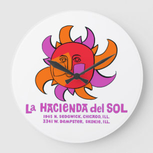 Relógio Grande Restaurante La Hacienda del Sol, Chicago e Skokie