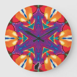 Relógio Grande Reticule Kaleidoscópio