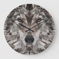 Retrato Geométrico Lone Wolf