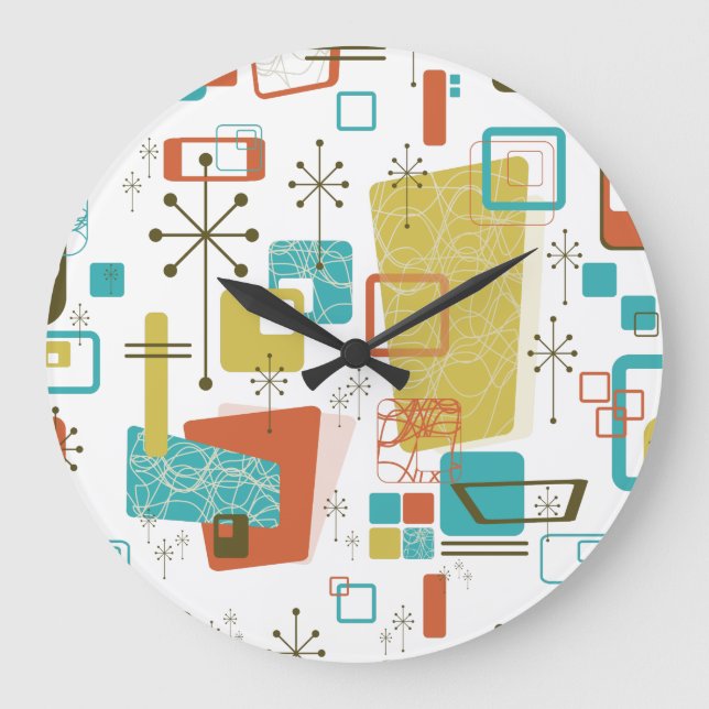 Relógio Grande Retro clássico (Frente)