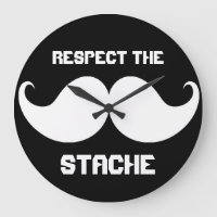 Retro Engraçado Respeita o bigode