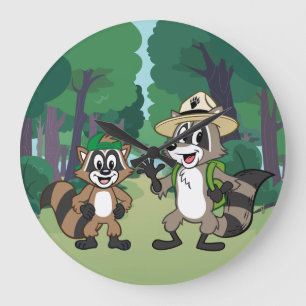 Relógio Grande Rick Ranger Ranger Rick e Ricky