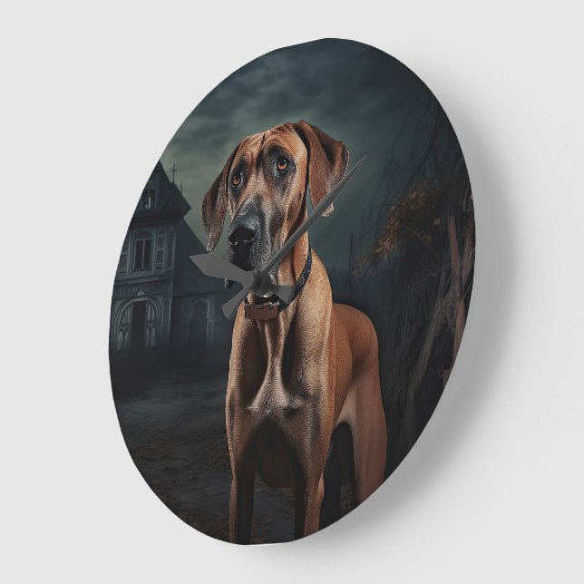 Relógio Grande Ridgeback Ridgeback Halloween Ascary (Ângulo)