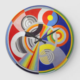 Relógio Grande Ritmo nº 1   Robert Delaunay  