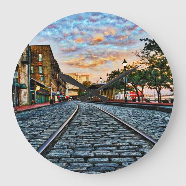 Relógio Grande River Street, Savannah Clock (Frente)