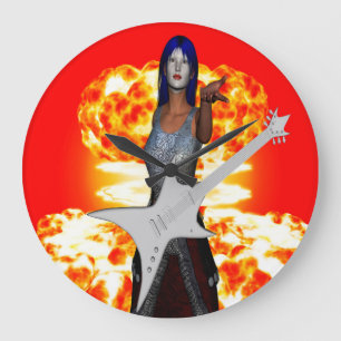 Relógio Grande Rock and Roll