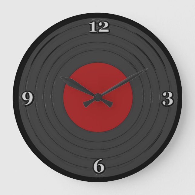 Relógio Grande Rock N Roll (Frente)