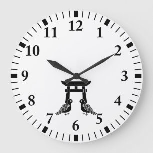 Relógio Grande Rolas enfrentando o Torii