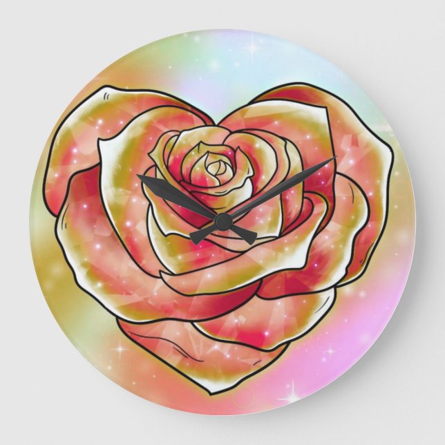 Relógio Grande Rosa (Frente)