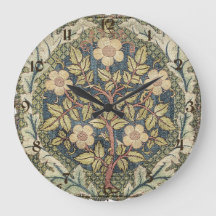 Rosa Wreath Vintage Arte Floral de William Morris