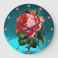 ROSE LINDA DE ROSA COM GEMSTONAS
