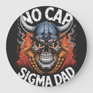 Relógio Grande Roupa de Pai Sigma sem Capuz Estilo Viking para Pa