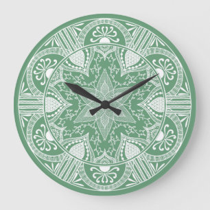 Relógio Grande Sage Mandala