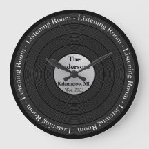 Sala de Escuta dos Registros de Vinilo do dia de o