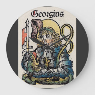 Relógio Grande São Jorge e o Dragão Grande Mártir