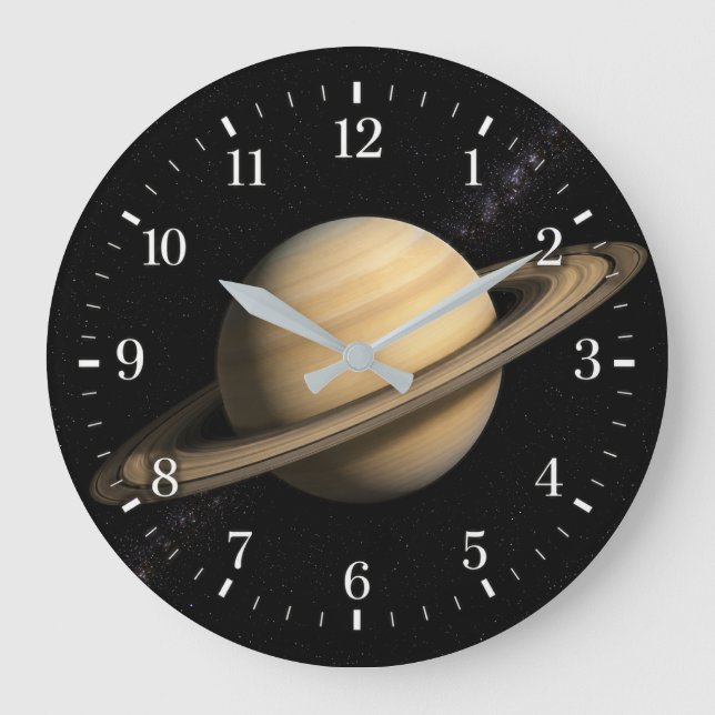 Relógio Grande Saturn Clock 2026 Version (Frente)