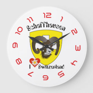 Relógio Grande Schaffhausen - Schweiz - Suisse - Svizzera Uhr