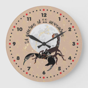 Relógio Grande Scorpione 24 al ottobre 22 Orologio novembre