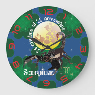 Relógio Grande Scorpione 24 al ottobre 22 Orologio novembre