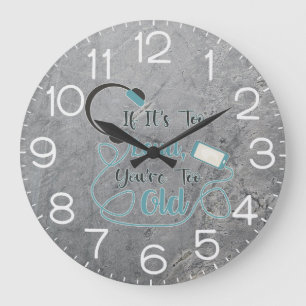 Relógio Grande Se é muito alto, você é muito velho, música, citaç