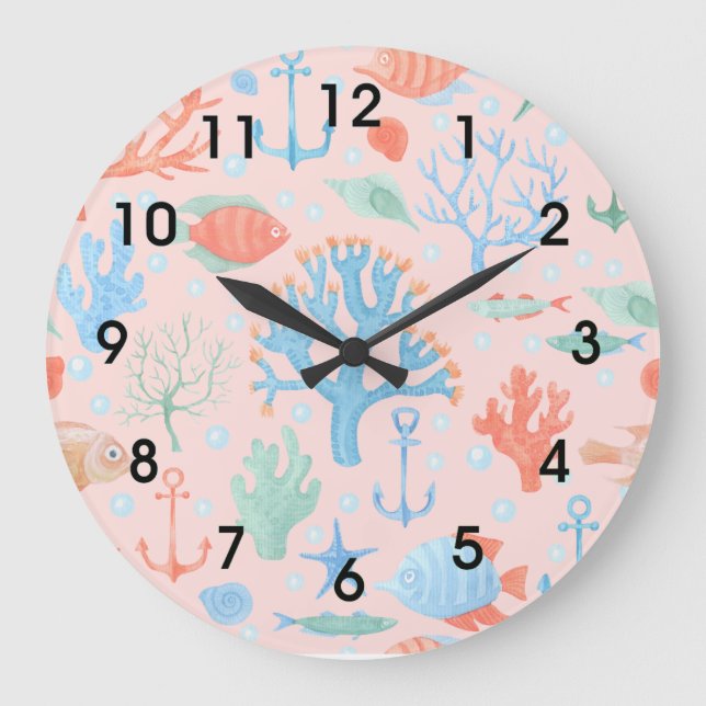 Relógio Grande Sealife (Frente)