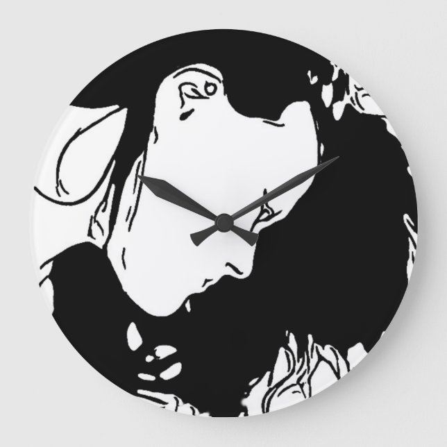 Relógio Grande Segure O Cabelo (Frente)