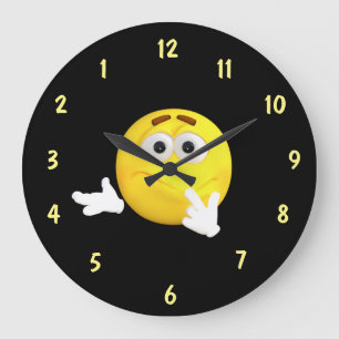 Relógio Grande Seletor confuso do reverso da cara