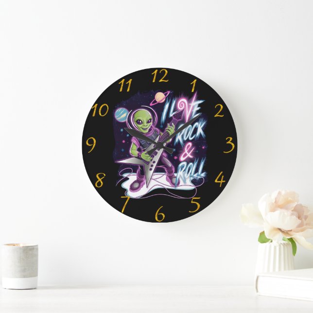 Relógio Grande Serenata Extraterrestre (Lar)