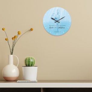 Relógio Grande Seus compaixões são novos todas as manhãs Bíblias 