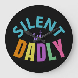 RELÓGIO GRANDE SILENCIOSO, MAS DIARIAMENTE