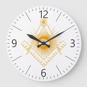 Relógio Grande Símbolo de maçonaria
