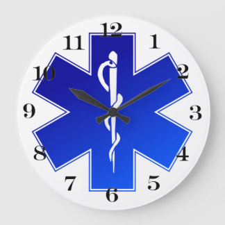 Relógio Grande Símbolo EMS Médico