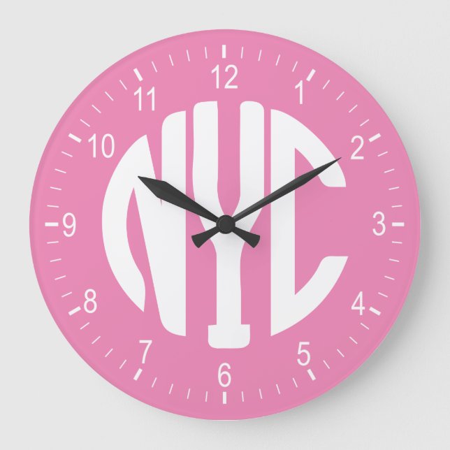 Relógio Grande sinal NYC (Frente)