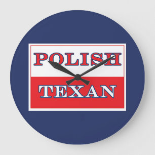 Relógio Grande Sinalizador Polonês Texan Polônia