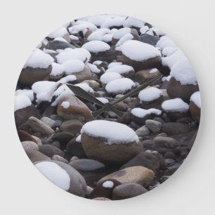 Relógio Grande Snow And Rocks, Parque Nacional Do Monte Rainier