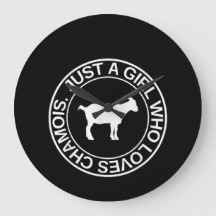 Relógio Grande Só Uma Garota Que Ama Presente De Chamois Para Mu