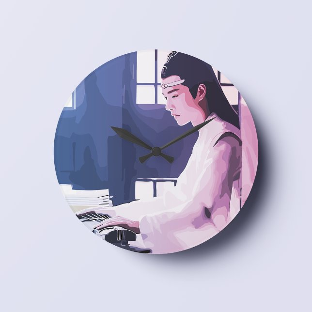 Relógio Grande Soft Wangji jogando a zona (Criador carregado)