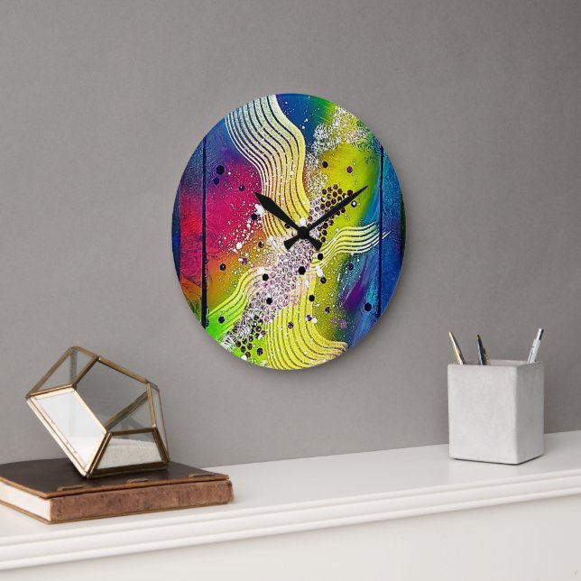 Relógio Grande SONGE de Christèle Chabrette (Escritório)