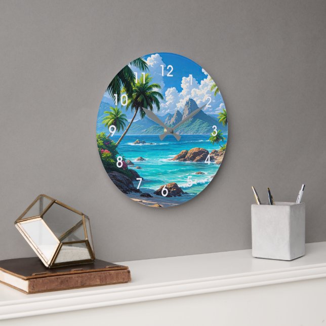 Relógio Grande Sonhe, Paraíso Tropical, (Escritório)