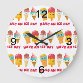 Relógio Grande sorvete