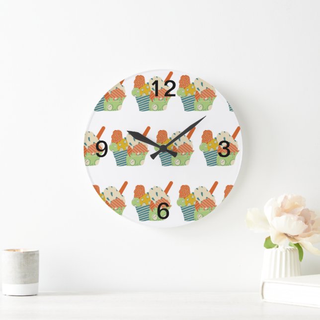 Relógio Grande sorvete (Lar)