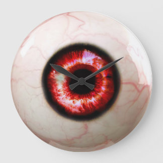 Relógio Grande Spooky Eyeball