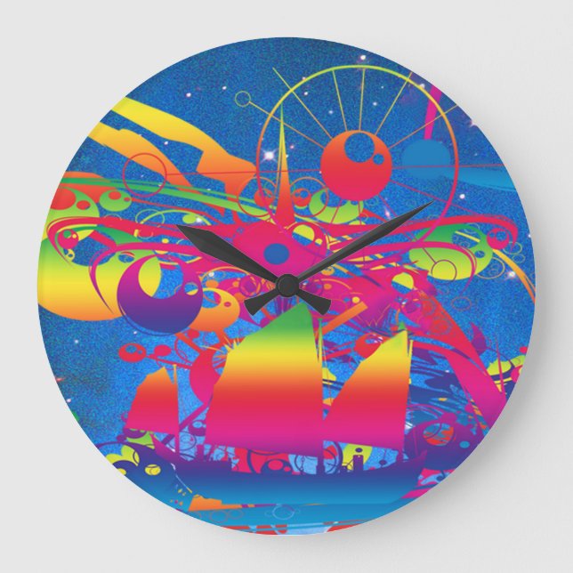 Relógio Grande Star Ship (Frente)