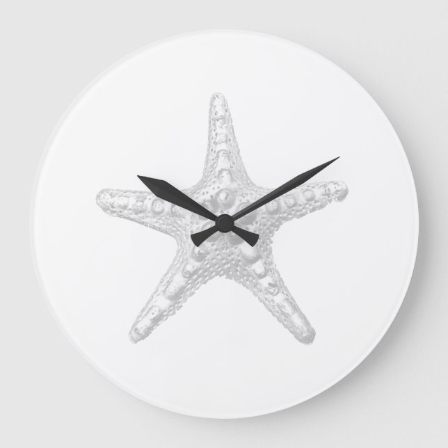 Relógio Grande Starfish Clock (Frente)