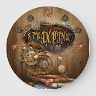 Relógio Grande Steampunk