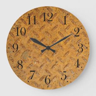 Relógio Grande Steampunk Aço-chapeou o pulso de disparo de pared